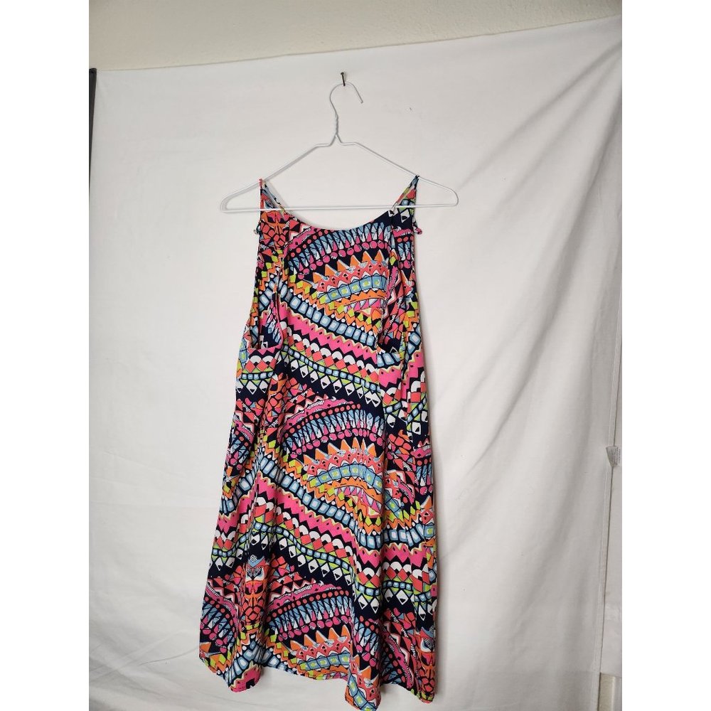 Geometric‎ Mini Dress Size Large - Picture 5 of 8